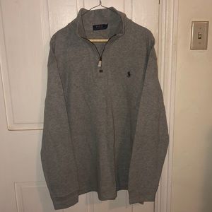 Gray Polo sweater
